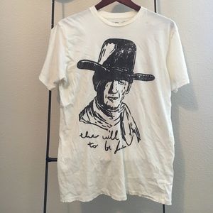 John Wayne graphic tee